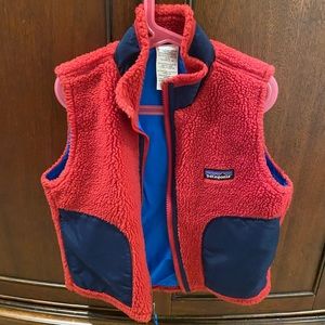 Patagonia fleece vest size S
